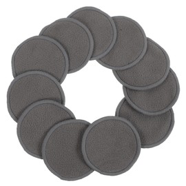 Baluue 39pcs Bamboo Fiber Makeup Remover Pads Reusable Facial Wipes for Skin Types Finger Design Cotton Mesh Bag for Easy Cleansing and Travel