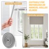 6 m Roller Shutter Strap 14 mm Grey Polypropylene Durable