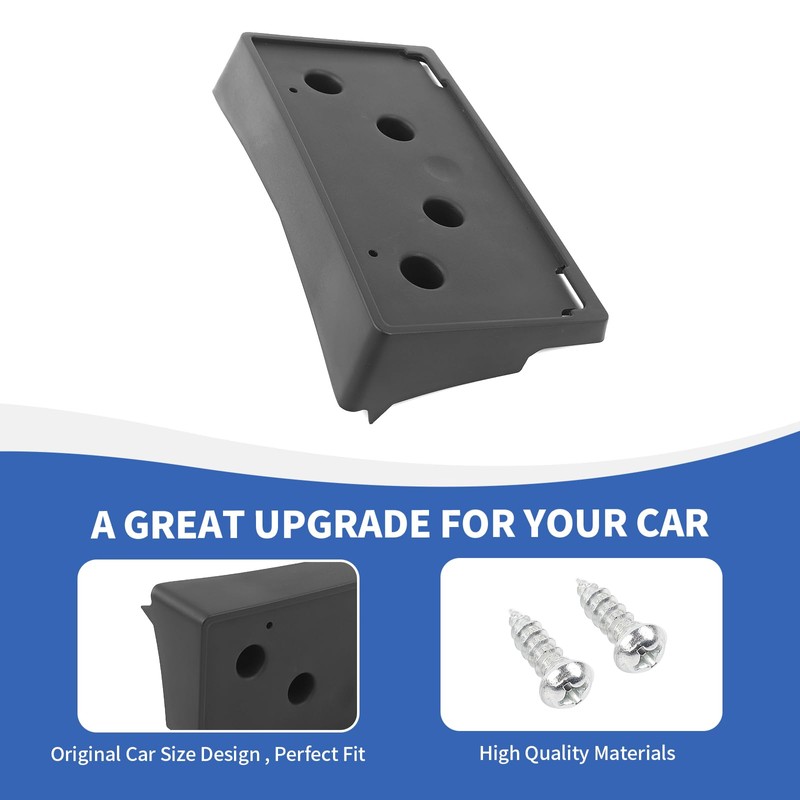 RAZPOY Front License Plate Bracket Holder Mount Frame Compatible with