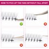 Volume Eyelashes Pre-Fanned 12D Pre-Made Russian Eyelash Extension Volume Bouquet