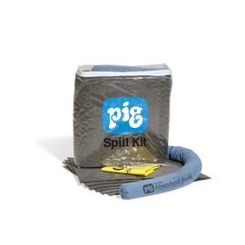 New Pig Spill Kit - 18 Piece Spill Kit in See-Thru Bag - 5 Gallon Absorbency - KIT274