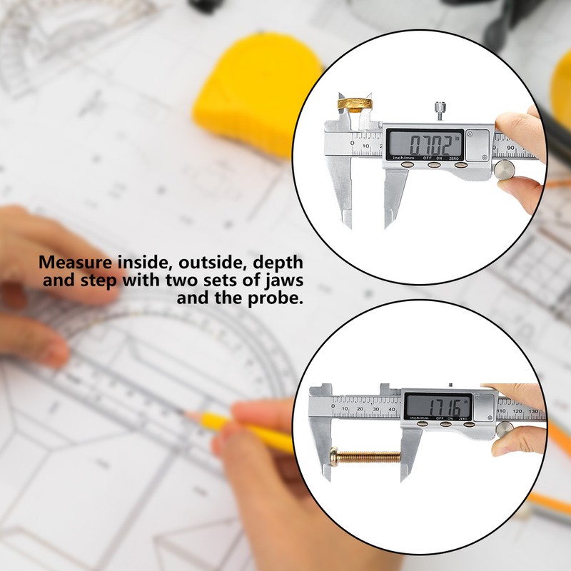 0-150mm High Accuracy Metal LCD Digital Vernier Caliper Micrometer Gauge