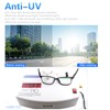 Vepiant Photochromic Transition Nearsighted Distance Glasses For Men Women Retro