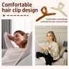 Claw Clips, Hair Claws Clip, Non-Slip Strong Hold Elegant Earthy