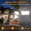 LEPOWER 3000LM LED Flood Light Outdoor Security Light Switch Controlled