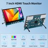 Magedok Touchscreen Display for Raspberry Pi, 7 Inch Mini Screen
