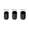 Rebower 60 Pack Screw Thread Protector Cover Rubber End Caps,