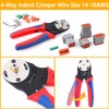 Knoweasy 338pcs DT Deutsch Connector Kit - 2/3/4/6/8/12 Pin Connectors,