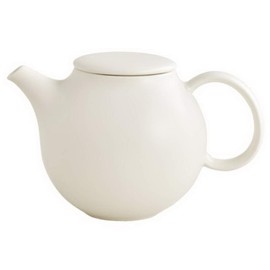 KINTO 17140 PEBBLE Teapot, 16.2 fl oz (480 ml), White Gift