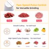 COOKZHOM Food Processor,Electric Food Chopper with 500W Stainless Steel Motor