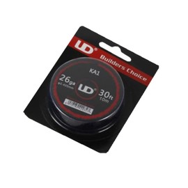 UD Kanthal Wire [OKTOKYU] Kanthal A1 Wire [Genuine] For 24ga, 26ga, 28ga, 3.8 ft (10 m), RBA DIY (Wire 26)