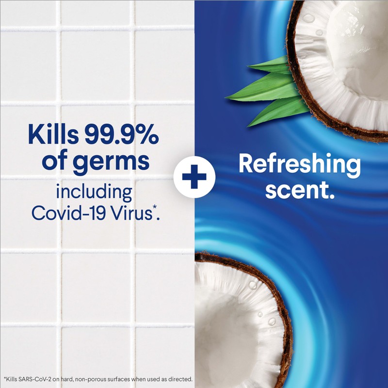 Clorox Scentiva Disinfecting Mist, Coconut and Waterlily, Refill, 16 Fluid