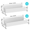 4 Pack Magnetic Spice Storage Rack Organizer for Refrigerator and