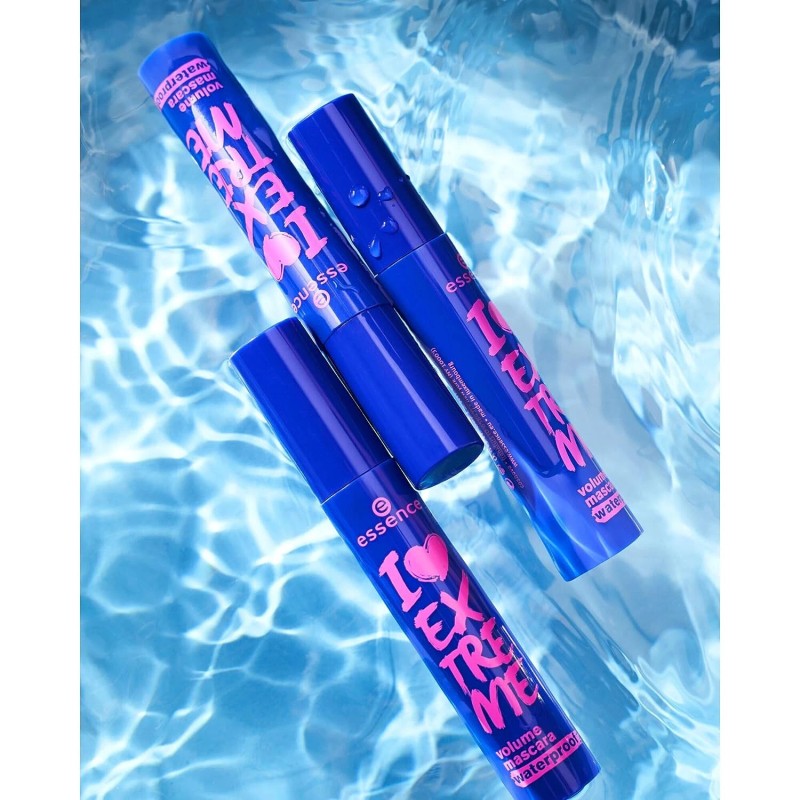 Essence I Love Extreme Volume Waterproof Mascara - Paraben-Free -