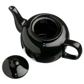 Old Amsterdam Windsor 6 Cup Ceramic Teapot Black