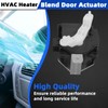 MILIPARTS HVAC Heater Blend Door Actuator,Temperature Driver Motor Assembly Compatible
