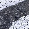 Sleepdown Polka Dots Reversible Black White Mono Duvet Cover Quilt