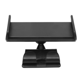 Car Headrest Mount Holder ,360° Rotatable Smooth Edges Charging Port Black Back Seat Holder Mount with Hooks for Model Y