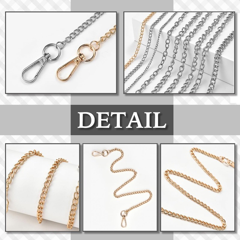 Chrome Klein WB125 Belt, Chain, Key Ring, Stylish, Casual, Unisex,