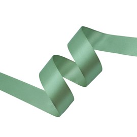 VATIN 25 Metres Satin Ribbon Antique Green 25 mm Gift Ribbon Decorative Ribbon Satin Ribbon