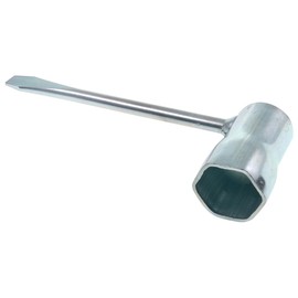 2EXTREME 21mm Zündkerzenschlüssel Roller, Moped, Quad UVM. – Ergonomisches Design, Verzinkter Stahl, Leichtgewicht & Universelle Passform für Vielseitige Nutzung