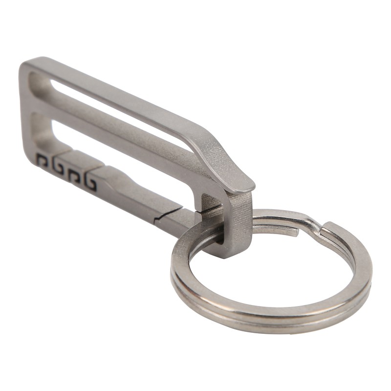 Titanium Alloy Belt Hang Buckle Durable Key Chain Waist Hanging