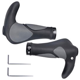 Wolfride Ergonomic Bicycle Handlebar Grips Bike Horn Grips for MTB