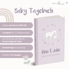 mintkind® Baby Album "Dein erstes Lebensjahr" A5 Pink Lilac |