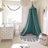 Baby Bed Canopy Mosquito Net Round Black Green Hanging Bed