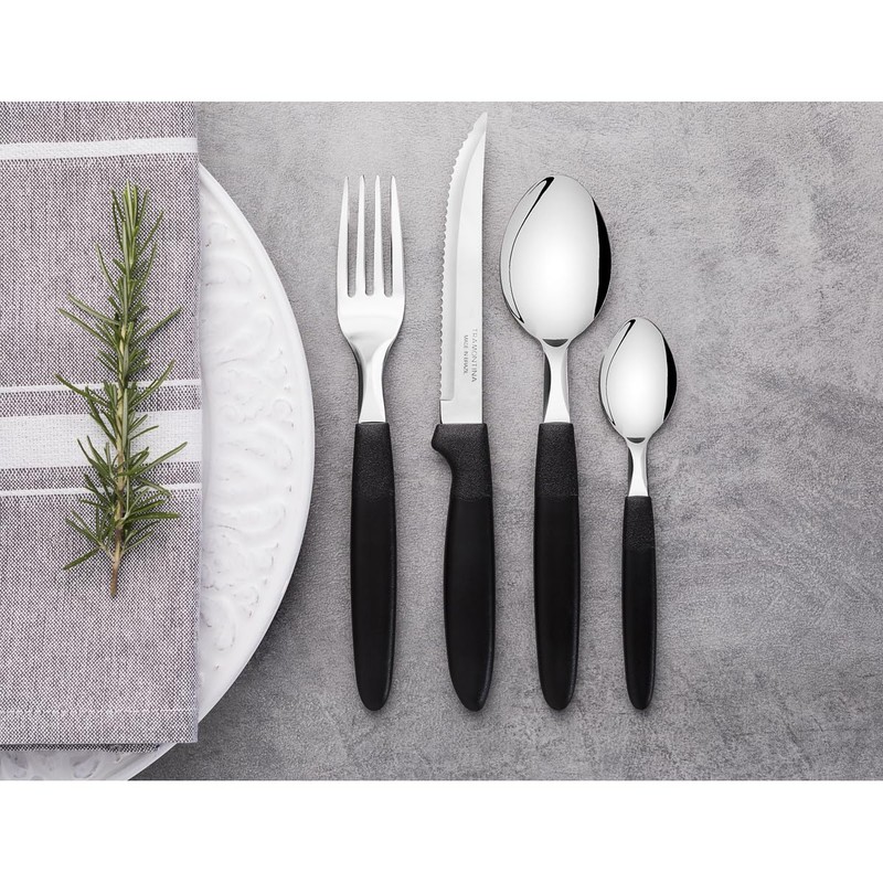 Tramontina 23399/091 Ipanema Tableware with Case for Tableware Stand Easy