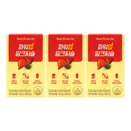 Nutrione Power Up Milk Thistle 500mg x 30 tablets 3 boxes / 뉴트리원 파워업 밀크씨슬 500mg x 30정 3상자