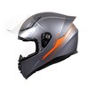 OTS Dual Clear & Tinted Visor Full Face DOT Motorcycle