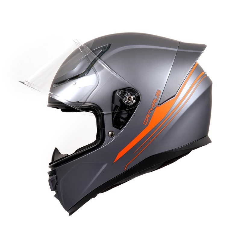 OTS Dual Clear & Tinted Visor Full Face DOT Motorcycle