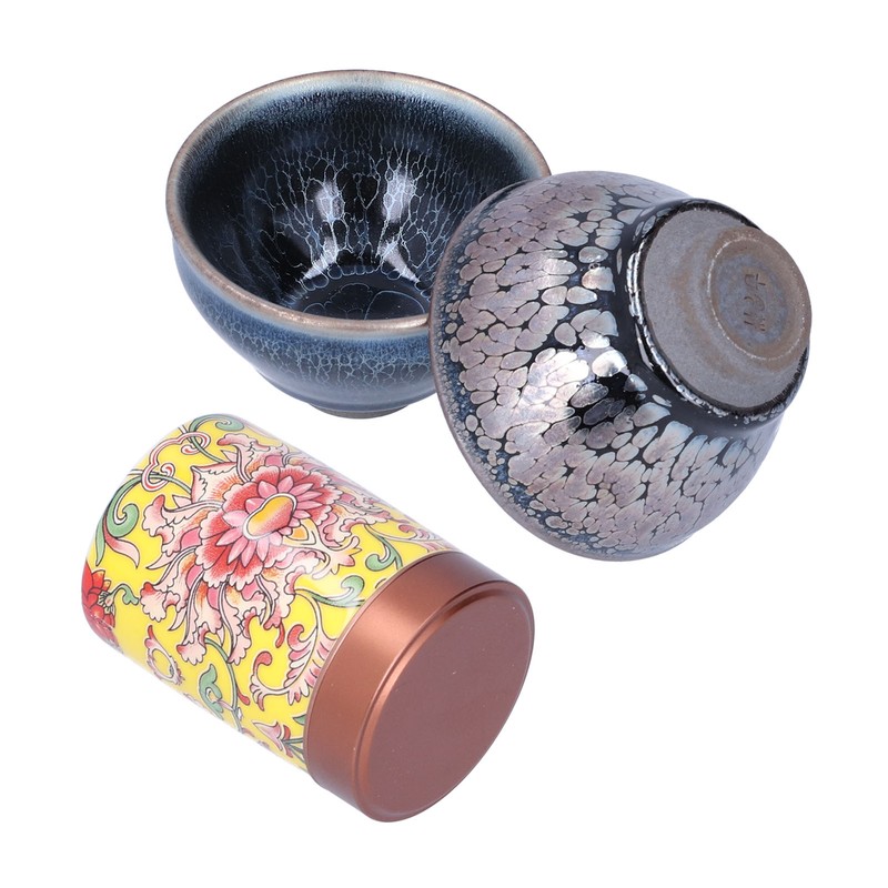 Kung Fu Tea Set Tea Cup and Tea Canister Kit