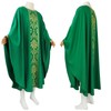 IMDAET Religious Robe Cosplay Costume Priest Chasuble Church Robe Gown