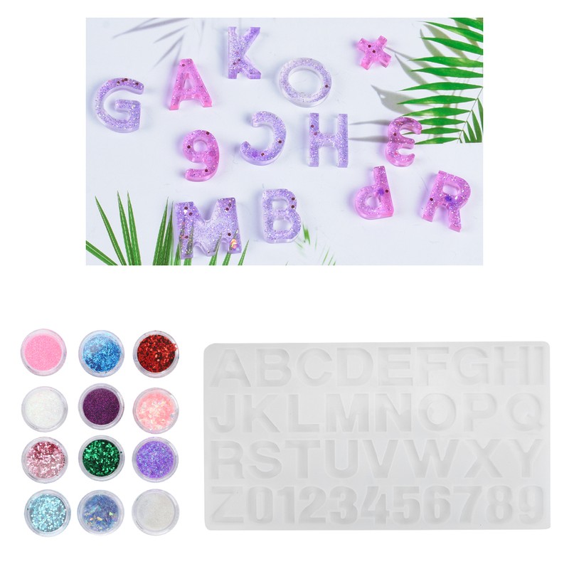 Silicone Mold Epoxy Resin Jewelry Findings Decoration DIY Making Tool