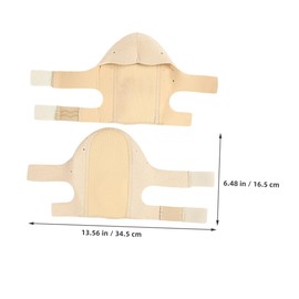 SAFIGLE 1 Pair Reliable Heel Protectors for Flatfoot Functionality Heel Cushion Pads Absorbing Support for Men Women Durable Breathable