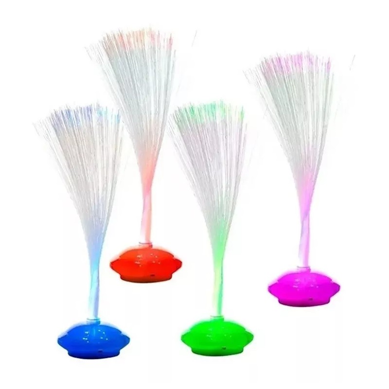 Led 20 Centros De Mesa Fibra Optica Adorno Arreglos Decoracion