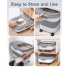DDMOMMY 20-30 Lbs Rice Storage Container,Collapsible Food Storage Containers with