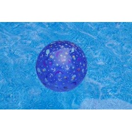 SWIMLINE Inflatable Beach Ball – Playful Pool & Beach Accessory for Parties, BBQs, and Backyard Fun, Colorful Design, Classic Printed, 18"