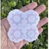 Steampunk Gear Silicone Mold for Earrings Jewelry Making Shiny Mold