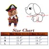 NACOCO Pet Dog Costume Pirates of The Caribbean Style (Medium)