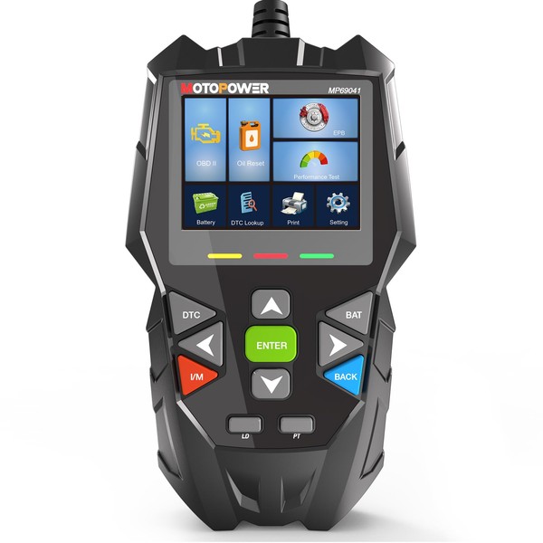 MOTOPOWER MP69041 OBD2 Code Reader Car Diagnostic Scanner Advanced Scan