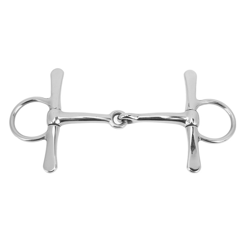 Full Cheek Horse Snaffle Stainless Steel Horse Mouth Bit Garden