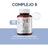 Vitaminas B3 B5 B12 Biotina Acido Fólico Lifeed5 60 Cápsulas