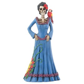 Day of The Dead Dod Blue Lady Figurine