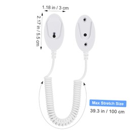 Operitacx Anti-lost Rope for Remote Extendable Lanyard Tether Cable for Universal Remote Secure Your