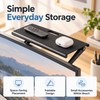 Adjustable Monitor Top Shelf for Space-Saving Storage – Foldable Screen