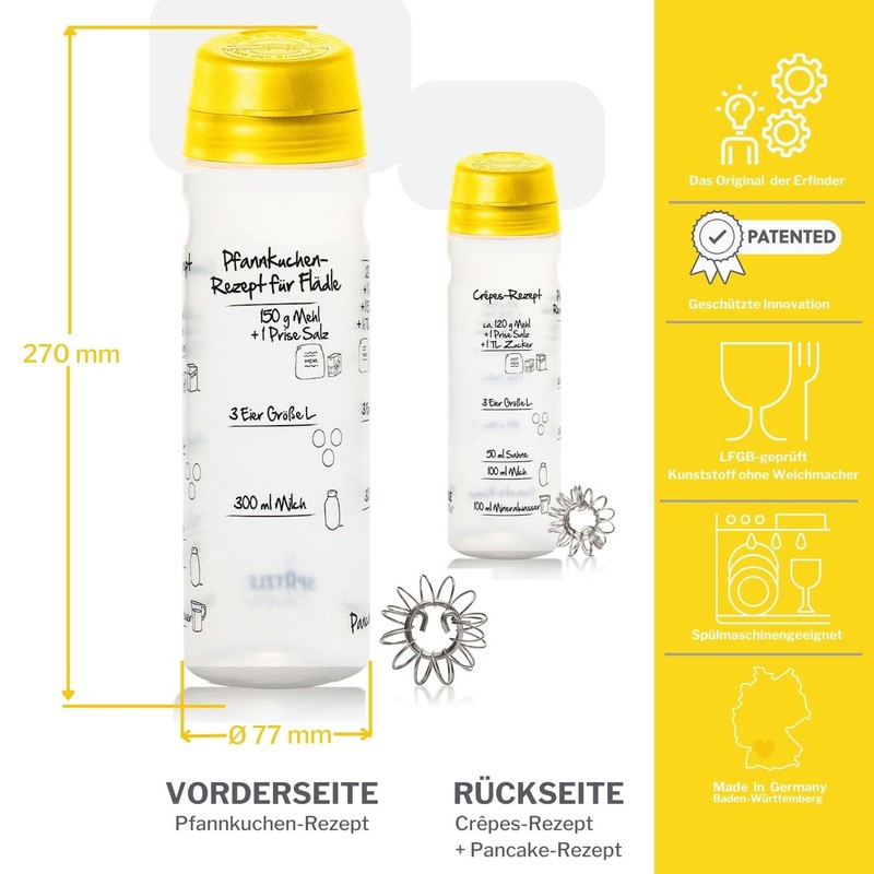 Pancakes Shakers – Yellow