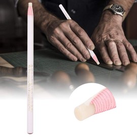 Sewing Mark Pencil, 8 Pieces, No Sharpening, White, Water-Soluble Pencil, Sewing Fabric Pencils, Dressmaker, Practical Tool for Sewing, Marking and Trac